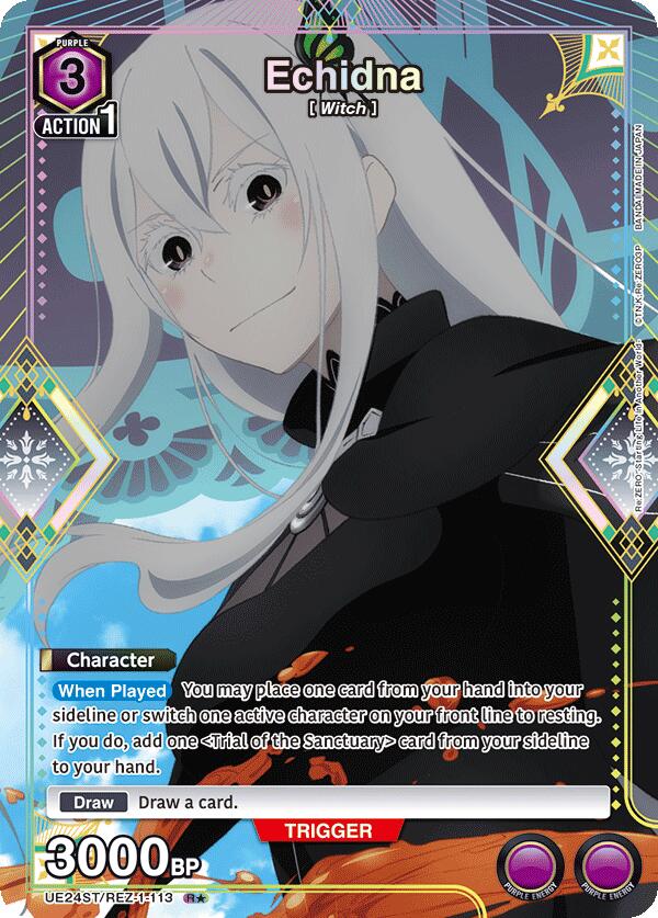 Echidna (UE24ST: Re:ZERO -Starting Life in Another World- Starter Deck) — Union Arena card