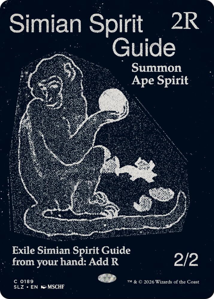 Simian Spirit Guide (0189) - Secret Lair x MSCHF: The Zeta Set