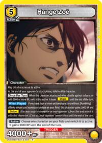 Hange Zoe (007) - Union Arena UEX07BT: Attack on Titan Vol. 2 trading card