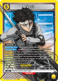 Levi (009) - Union Arena UEX07BT: Attack on Titan Vol. 2 trading card