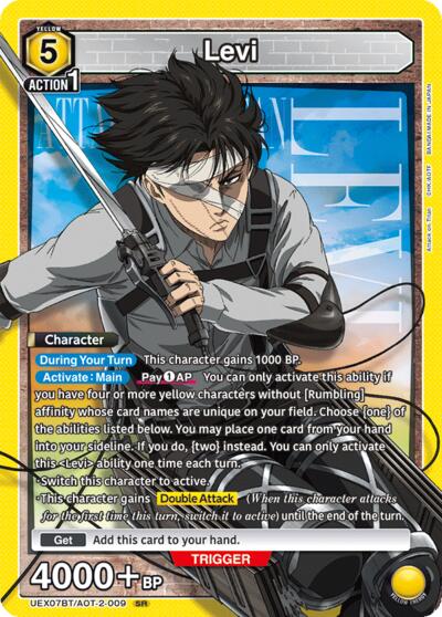 Levi (009) Union Arena Card