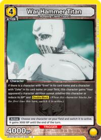 War Hammer Titan (UEX07BT/AOT-2-028) card