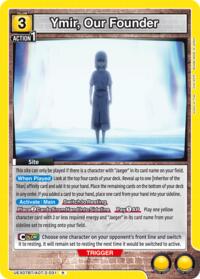 Ymir, Our Founder (UEX07BT/AOT-2-031) card