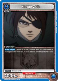 Hange Zoe (039) - Union Arena UEX07BT: Attack on Titan Vol. 2 trading card