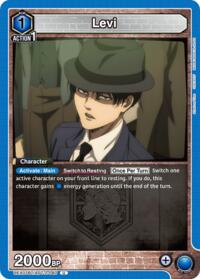 Levi (040) - Union Arena UEX07BT: Attack on Titan Vol. 2 trading card