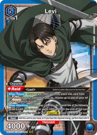 Levi (042) - Union Arena UEX07BT: Attack on Titan Vol. 2 trading card