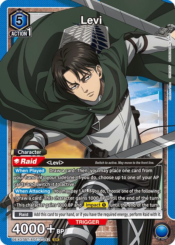 Levi (042) Union Arena Card