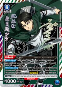 Levi (042) (SR**) - Union Arena UEX07BT: Attack on Titan Vol. 2 trading card