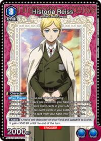 Historia Reiss (045) (R*) - Union Arena UEX07BT: Attack on Titan Vol. 2 trading card