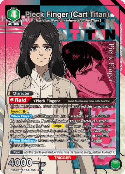 Pieck Finger (Cart Titan) (SR*)