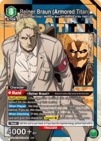 Reiner Braun (Armored Titan) (060) (R*) (UEX07BT/AOT-2-060) card