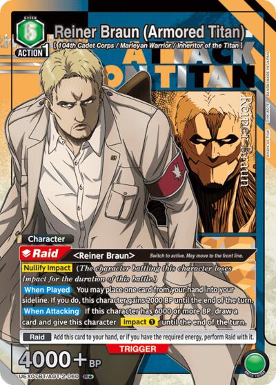 Reiner Braun (Armored Titan) (060) (R*)