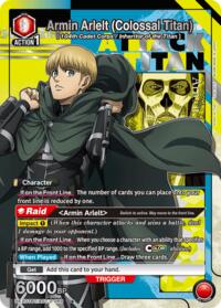 Armin Arlelt (Colossal Titan) (069) (U*) - Union Arena UEX07BT: Attack on Titan Vol. 2 trading card