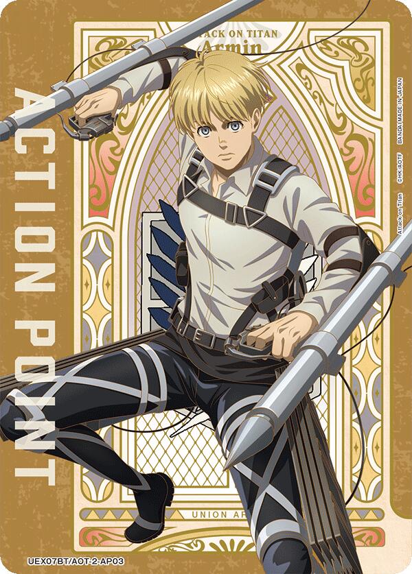 Action Point Card (AP03) (UEX07BT: Attack on Titan Vol. 2) — Union Arena card