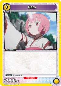 Ram (007) (Box Topper Foil) (UE24BT/REZ-1-007) card