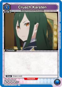 Crusch Karsten (055)  (Box Topper Foil) - Union Arena UE24BT: Re:ZERO -Starting Life in Another World- trading card