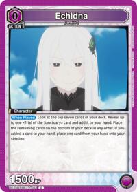 Echidna (091) (Box Topper Foil) - Union Arena UE24BT: Re:ZERO -Starting Life in Another World- trading card