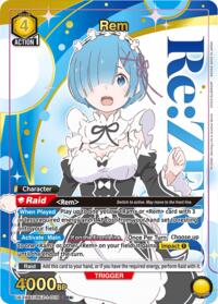 Rem (019) (Box Topper Gold Foil) (UE24BT/REZ-1-019) card