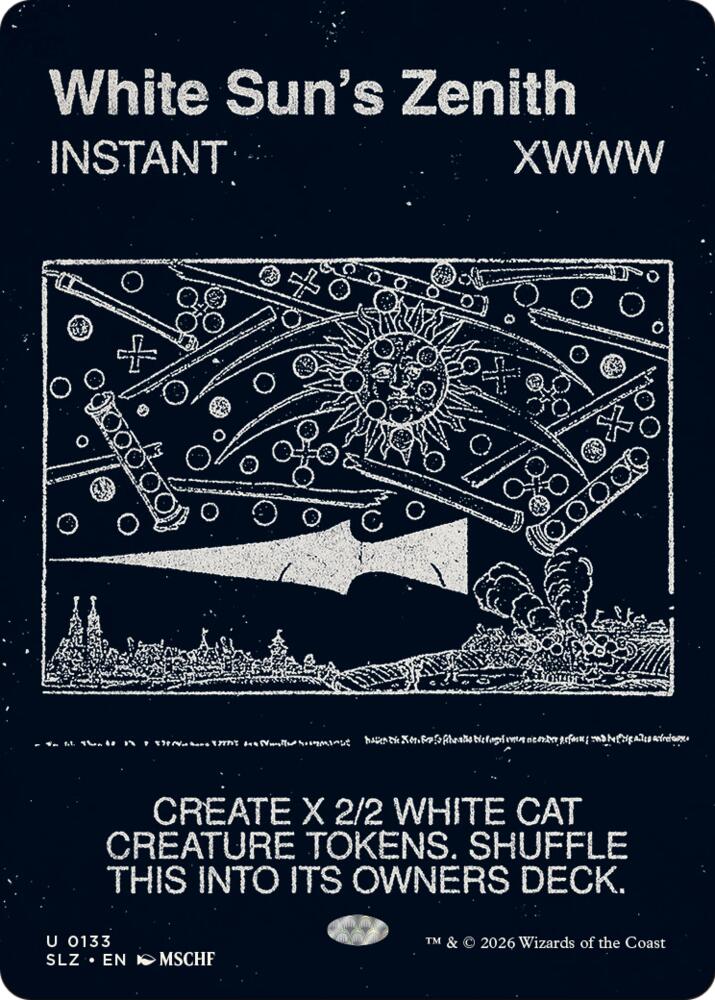White Sun's Zenith (0133) - Secret Lair x MSCHF: The Zeta Set