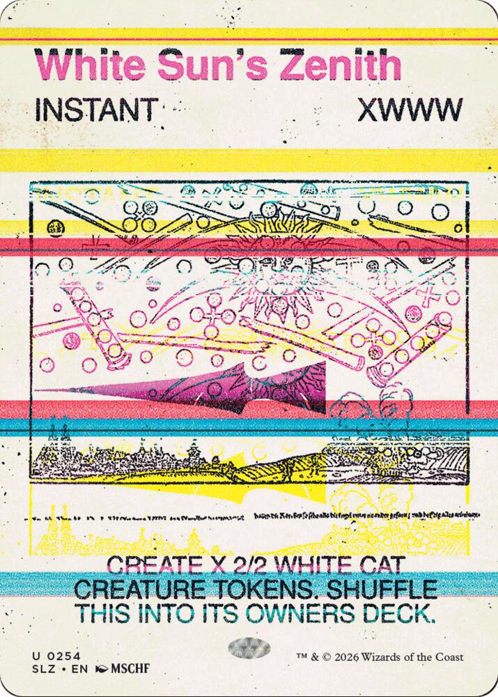 White Sun's Zenith (0254) - Secret Lair x MSCHF: The Zeta Set