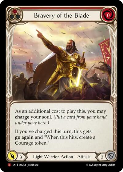 Bravery of the Blade