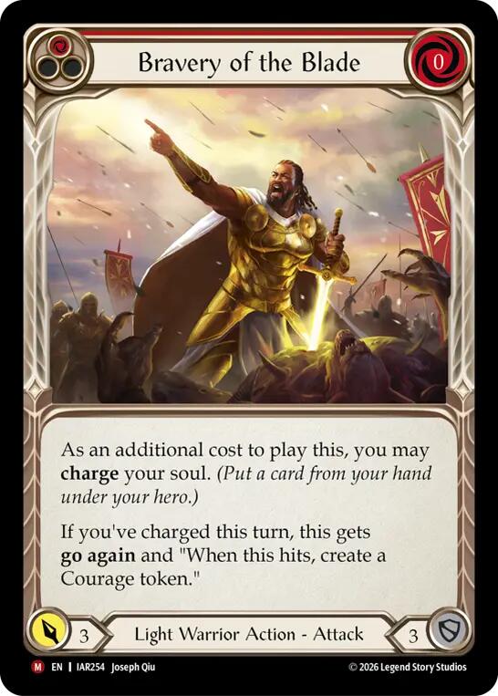 Bravery of the Blade #IAR254