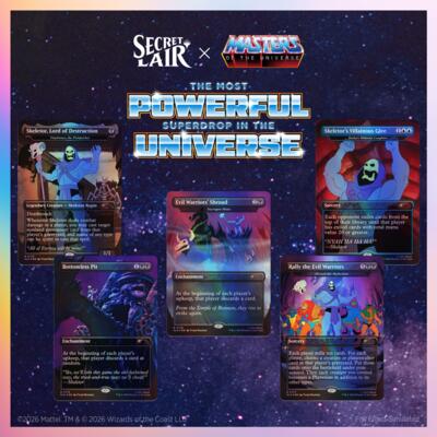 Secret Lair Drop: Secret Lair x Masters of the Universe: Nyah-ha-ha! - Traditional Foil Edition, Secret Lair Drop Series