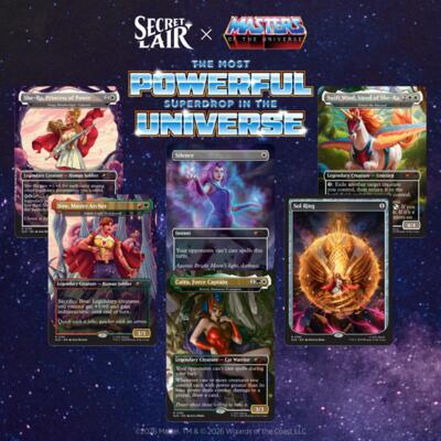 Secret Lair Drop: Secret Lair x Masters of the Universe: She-Ra, Princess of Power - Non-Foil Edition, Secret Lair Drop Series