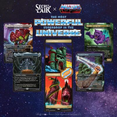 Secret Lair Drop: Secret Lair x Masters of the Universe: Sold Separately - Non-Foil Edition, Secret Lair Drop Series