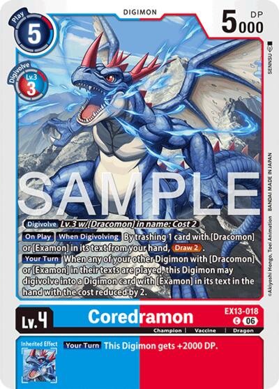 Coredramon - EX13-018