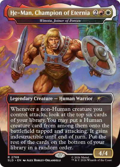 Winota, Joiner of Forces (Secret Lair) from SLD #2768, Magic: The Gathering card