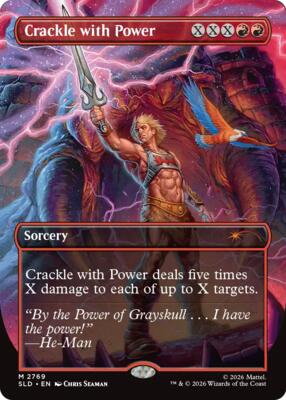 Crackle with Power #2769 – Secret Lair Drop Series (Mythic)