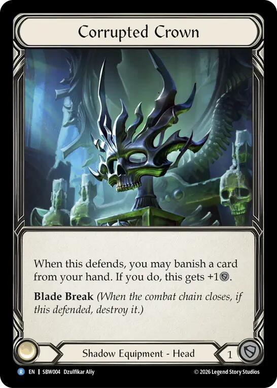 Corrupted Crown #SBW004
