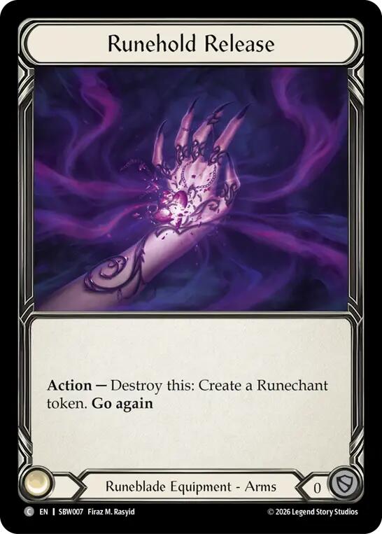 Runehold Release #SBW007