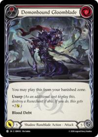 Demonbound Gloomblade (Red)