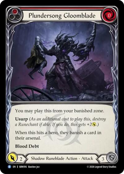 Plundersong Gloomblade