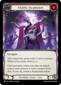 Malefic Incantation (Red)