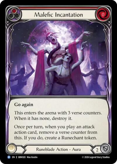 Malefic Incantation Red