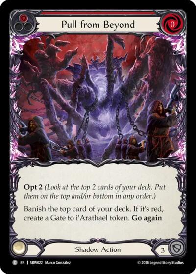Pull From Beyond Red