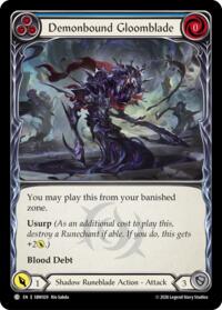 Demonbound Gloomblade (Blue)