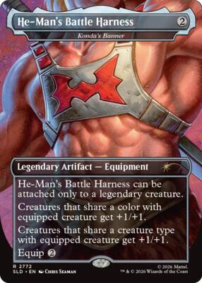 He-Man's Battle Harness - Konda's Banner #2772 – Secret Lair Drop Series (Rare)