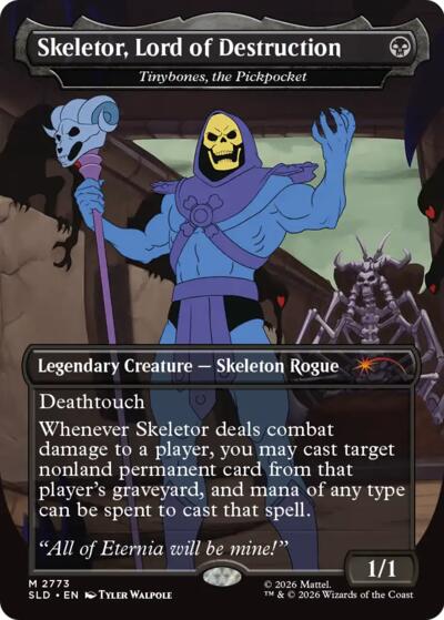 Tinybones, the Pickpocket (Secret Lair) from SLD #2773, Magic: The Gathering card