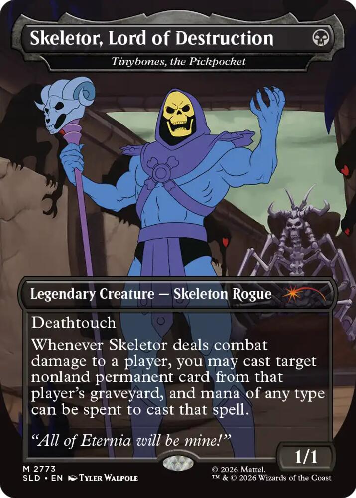 Skeletor, Lord of Destruction - Tinybones, the Pickpocket - Secret