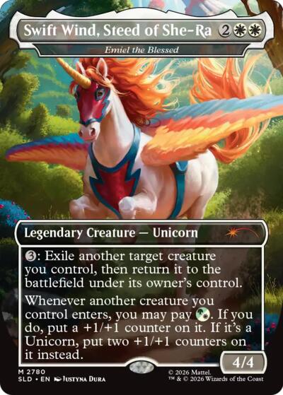 Emiel the Blessed (Secret Lair) from SLD #2780, Magic: The Gathering card
