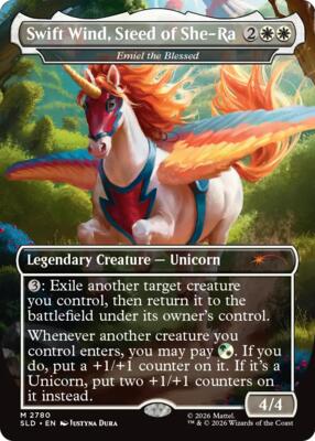 Swift Wind, Steed of She-Ra - Emiel the Blessed #2780 – Secret Lair Drop Series (Mythic)