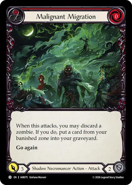 Malignant Migration Red #IAR075
