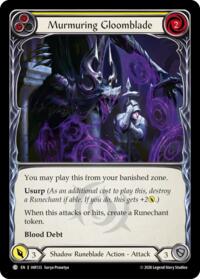 Murmuring Gloomblade Yellow