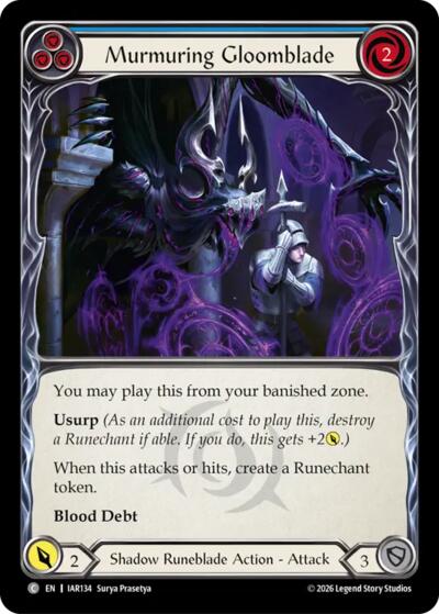 Murmuring Gloomblade Blue