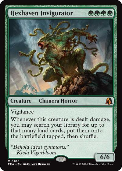 Hexhaven Invigorator from FRA #106, Magic: The Gathering card