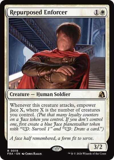 Repurposed Enforcer FRA 19 Magic card
